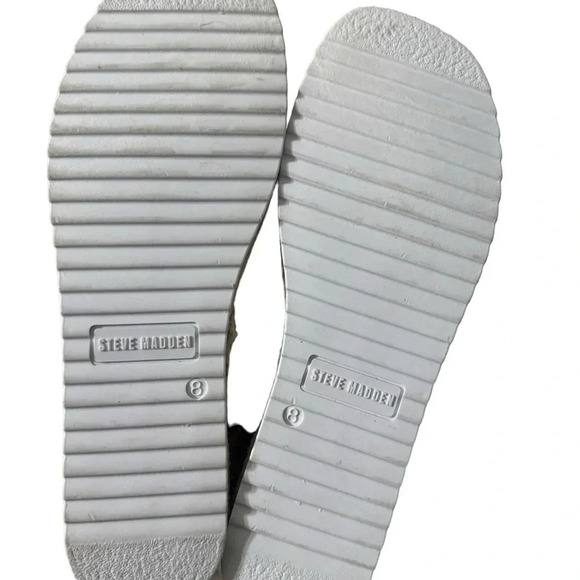 🖤 Steve Madden Jaklin Black Platform‎ Sandal Women’s 8 🖤 - Picture 4 of 4